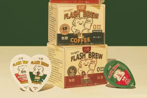 首款閃萃咖啡液包裝設(shè)計(jì)，首發(fā)賣(mài)出40萬(wàn)杯