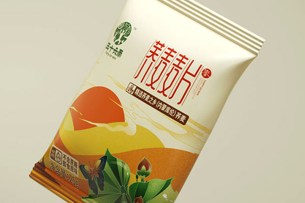 36雨蕎麥片包裝設計
