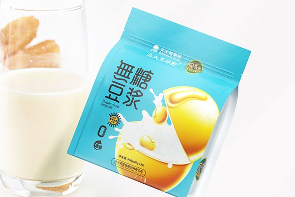 北大荒豆?jié){粉包裝設(shè)計的升華之路