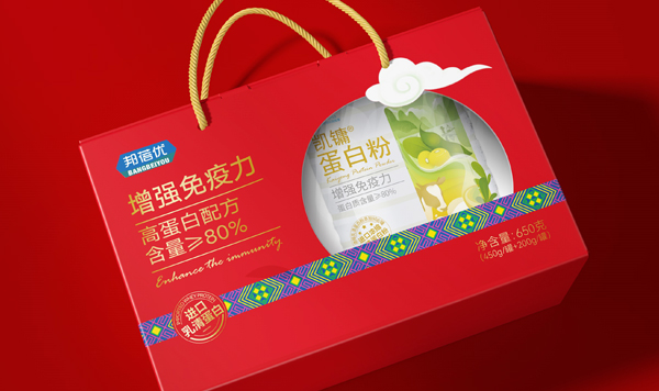 邦蓓優(yōu)蛋白粉禮盒包裝設(shè)計(jì)x北斗設(shè)計(jì) 