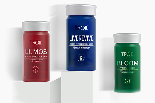 TROIL膳食補充劑包裝設計x北斗設計 TROIL膳食補充劑包裝設計x北斗設計