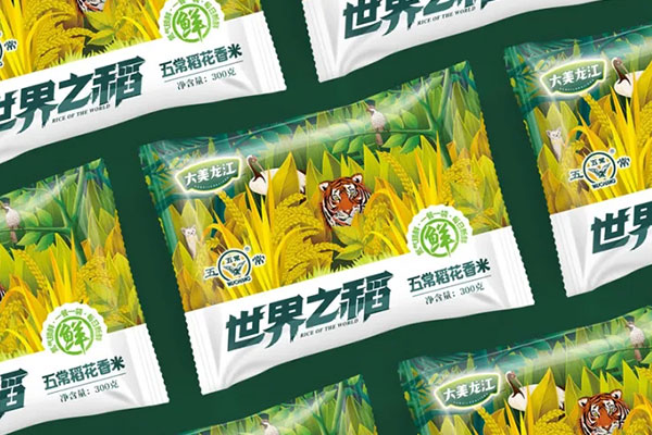 國內(nèi)經(jīng)典大米包裝設(shè)計(jì)x世界之稻