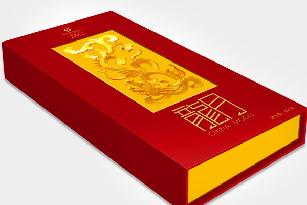 精致簡潔的中國風(fēng)月餅禮盒包裝設(shè)計(jì)